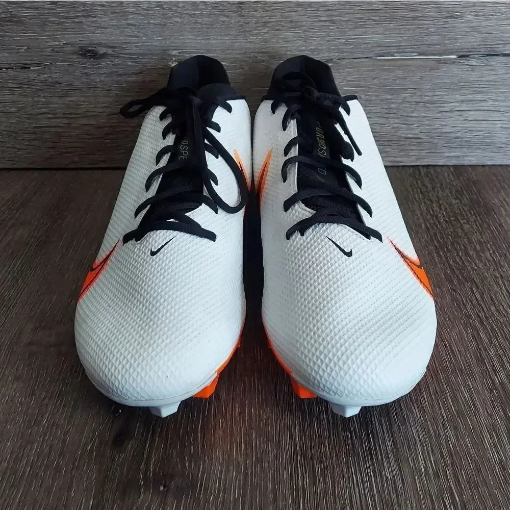 Nike Vapor Edge Speed 360, CD0083-100, White, Mens Football Cleats, Size 14